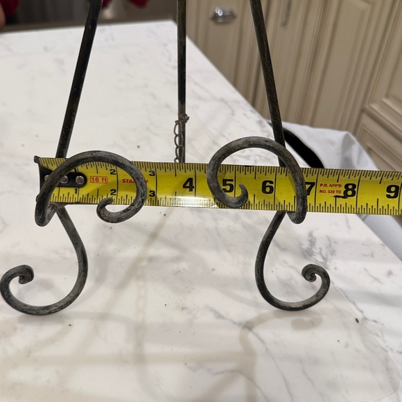 Rustic Metal Rooster Easel - Picture 7 of 8